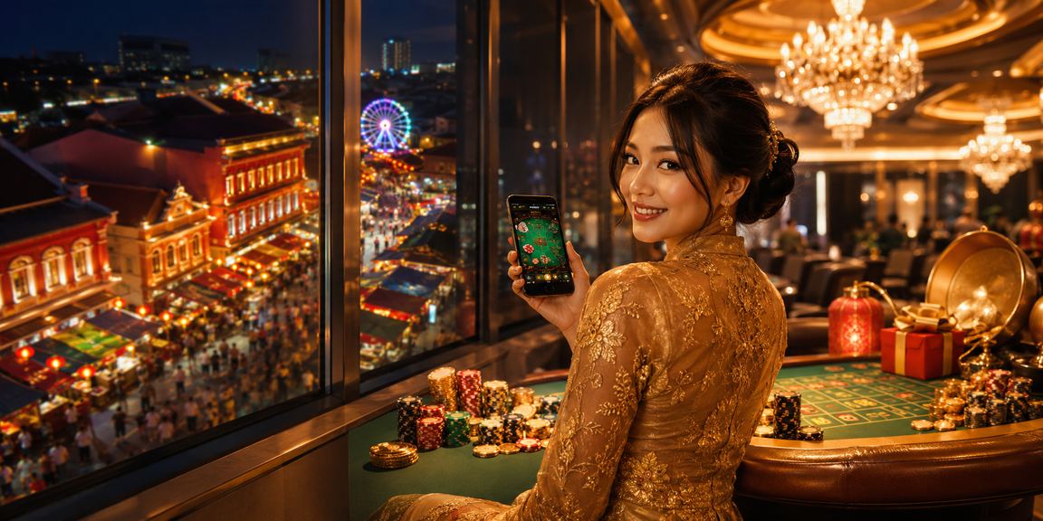 Pratonton meja baccarat live dengan peniaga sebenar dan antaramuka pertaruhan yang jelas